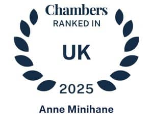 Anne Minihane Chambers UK 2025 logo 