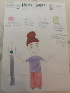 Road safety week winner